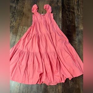 Abercrombie & Fitch Pink Maxi Dress